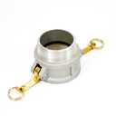 [1659] Camlock Coupling Type B, Diameter 75 mm (3"), Aluminium, IMPA 351858