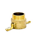 [1668] Camlock Coupling Type B, Diameter 75 mm (3"), Brass, IMPA 351872