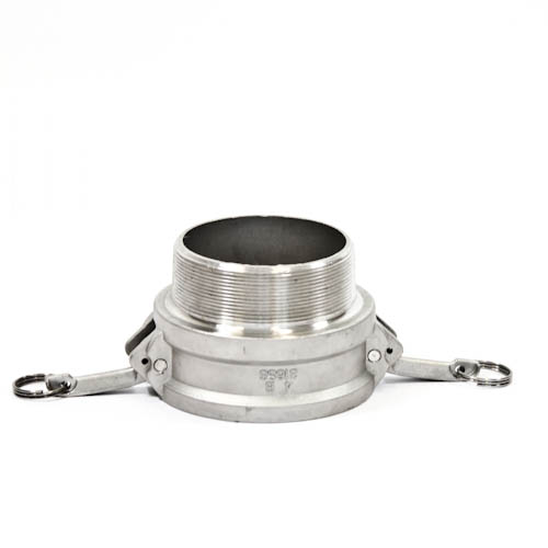 Camlock Coupling Type B, Diameter 75 mm (3"), Stainless steel, IMPA 351888