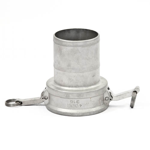Camlock Coupling Type C, Diameter 100 mm (4"), Stainless steel, IMPA 352038