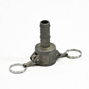 [1732] Camlock Koppeling Type C, Diameter 13 mm (1/2"), Aluminium, IMPA 352000