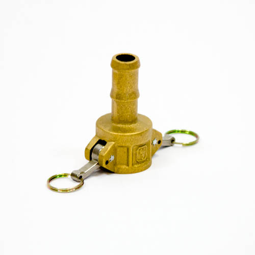 Camlock Coupling Type C, Diameter 20 mm (3/4"), brass, IMPA 352015