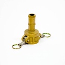 [1740] Camlock Coupling Type C, Diameter 20 mm (3/4"), brass, IMPA 352015