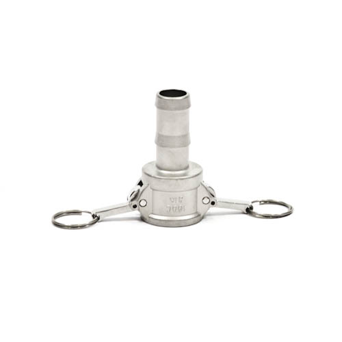 Camlock Coupling Type C, Diameter 25 mm (1"), Stainless steel, IMPA 352032