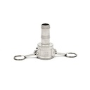 [1751] Camlock Coupling Type C, Diameter 25 mm (1"), Stainless steel, IMPA 352032