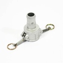 [1734] Camlock Coupling Type C, Diameter 32 mm (1-1/4"), Aluminium, IMPA 352003