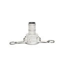 [1753] Camlock Coupling Type C, Diameter 40 mm (1-1/2"), Stainless steel, IMPA 352034