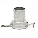 [1756] Camlock Coupling Type C, Diameter 75 mm (3"), Stainless steel, IMPA 352037