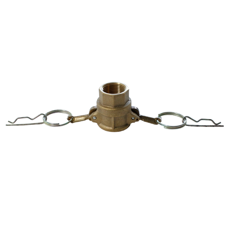 Camlock Coupling Type D, Diameter 20 mm (3/4"), Brass, IMPA 351816