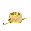 [1642] Camlock Coupling Type D, Diameter 100 mm (4"), Brass, IMPA 351823