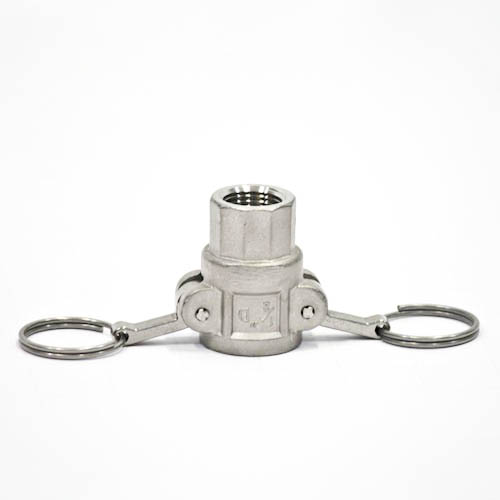 Camlock Coupling Type D, Diameter 13 mm (1/2"), Stainless steel, IMPA 351831
