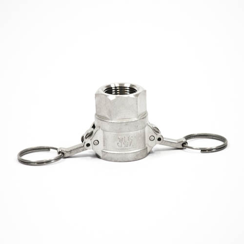 Camlock Coupling Type D, Diameter 20 mm (3/4"), Stainless steel, IMPA 351832