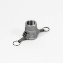 [1593] Camlock Coupling Type D, Diameter 25 mm (1"), Aluminium, IMPA 351803