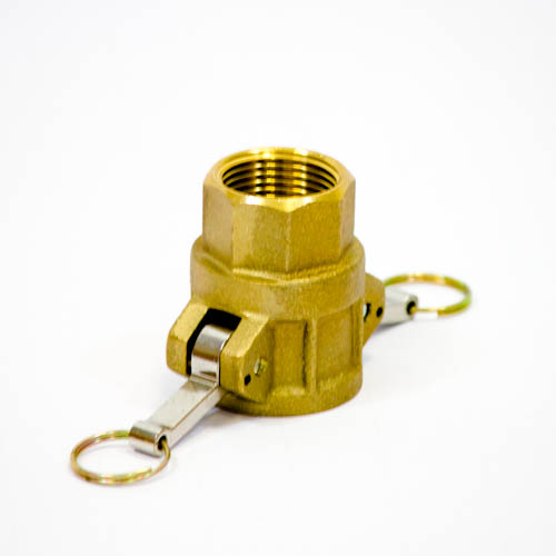 Camlock Coupling Type D, Diameter 25 mm (1"), Brass, IMPA 351817