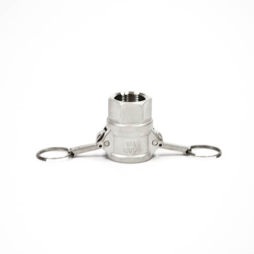 Camlock Coupling Type D, Diameter 25 mm (1"), Stainless steel, IMPA 351833
