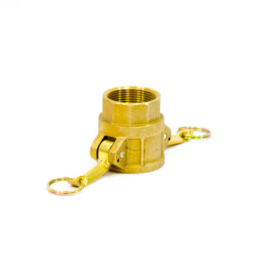 Camlock Coupling Type D, Diameter 40 mm (1-1/2"), Brass, IMPA 351819