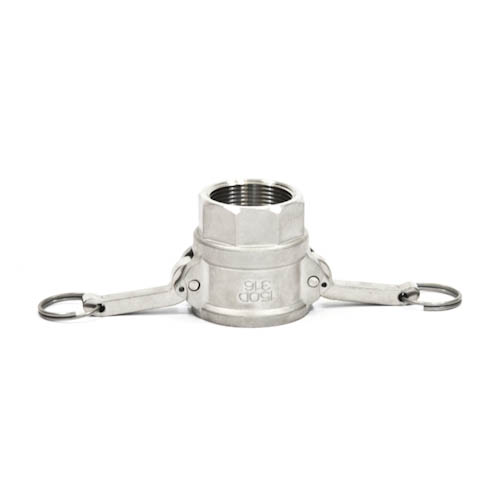 Camlock Coupling Type D, Diameter 40 mm (1-1/2"), Stainless steel, IMPA 351835