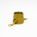 [1640] Camlock Coupling Type D, Diameter 63 mm (2-1/2"), Brass, IMPA 351821