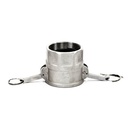 [1649] Camlock Coupling Type D, Diameter 63 mm (2-1/2"), Stainless steel, IMPA 351837