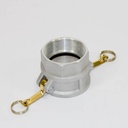 [1598] Camlock Coupling Type D, Diameter 75 mm (3"), Aluminium, IMPA 351808