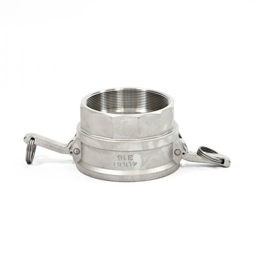 Camlock Coupling Type D, Diameter 75 mm (3"), Stainless steel, IMPA 351838