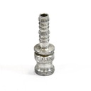 [1680] Camlock Coupling Type E, Diameter 13 mm (1/2"), Aluminium, IMPA 351900