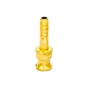 [1689] Camlock Coupling Type E, Diameter 13 mm (1/2"), Brass, IMPA 351914