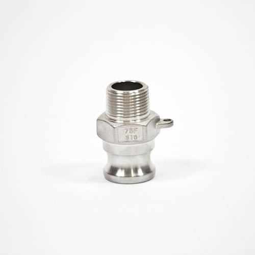 Camlock Coupling Type E, Diameter 20 mm (3/4"), Stainless steel, IMPA 351931