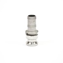 [1698] Camlock Coupling Type E, Diameter 25 mm (1"), Stainless steel, IMPA 351932