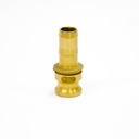 [1691] Camlock Coupling Type E, Diameter 32 mm (1-1/4"), Brass, IMPA 351917