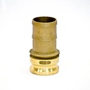 [1695] Camlock Coupling Type E, Diameter 75 mm (3"), Brass, IMPA 351921