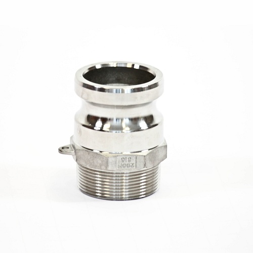 Camlock Coupling Type F, Diameter 50 mm (2"), Stainless steel, IMPA 351786
