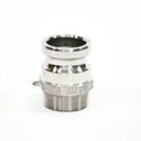 [1588] Camlock Coupling Type F, Diameter 50 mm (2"), Stainless steel, IMPA 351786