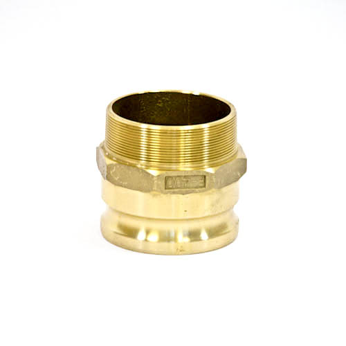 Camlock Coupling Type F, Diameter 100 mm (4"), Brass, IMPA 351773