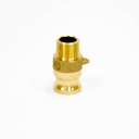 [1575] Camlock Coupling Type F, Diameter 20 mm (3/4"), Brass, IMPA 351766