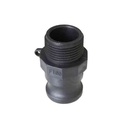 [8225] Camlock Coupling Type F, Diameter 25 mm (1"), Polypropylene