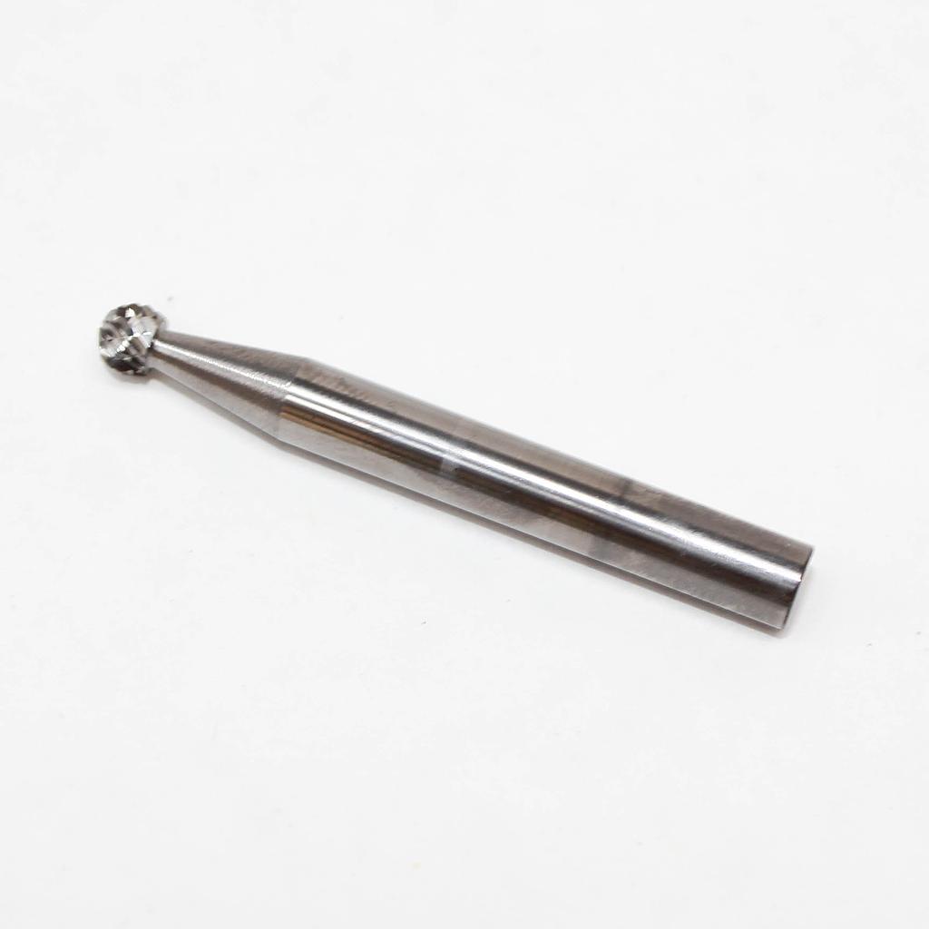 Carbide rotary bur, ball shape (C22), shank 6 mm, blade 5 mm, length 50 mm, IMPA 632522