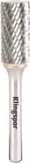 Carbide rotary bur, cylindircal flat end (A03), shank 6 mm, blade 6 mm, length 50 mm, IMPA 632503