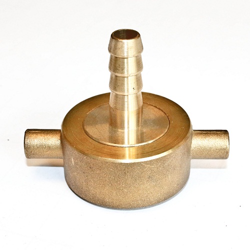Cast Bronze Air Hose Coupling, Conection thread M42x2, Nom Hose end 12 mm, IMPA 351054