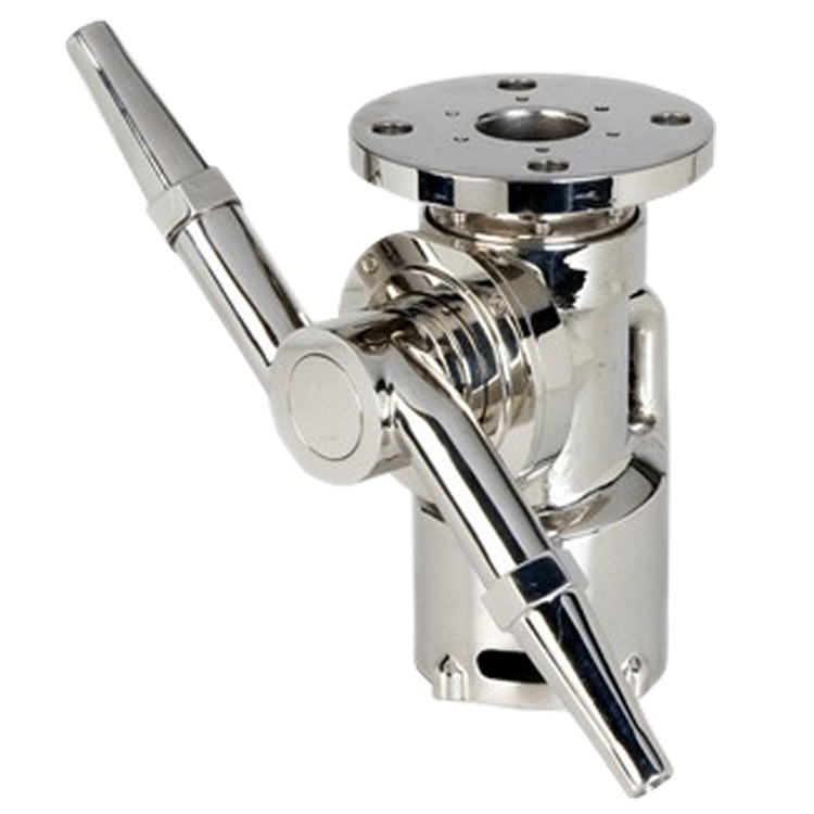 Dasic Junior Jetstream D-4000, Stainless Steel, Portable, Tank Cleaning Machine, 16 mm Nozzles, 2-1/2", 7.5TPI Male Connection
