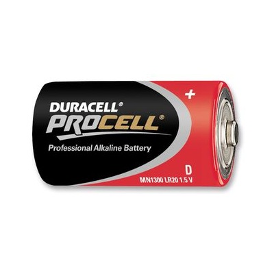 Duracell Procell, LR20 alkaline batterij (D-cel, MN1300, AM-1), 1,5V, IMPA 792421