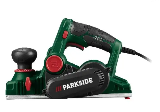 Parkside, Electric Planer, 230V, Planing width 82 mm, 750W, 16.500RPM, IMPA 591137