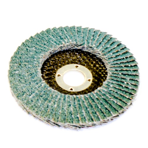 Klingspor Flapdisc / mopdisc, 100 x 16 mm, K40, for steel and stainless steel