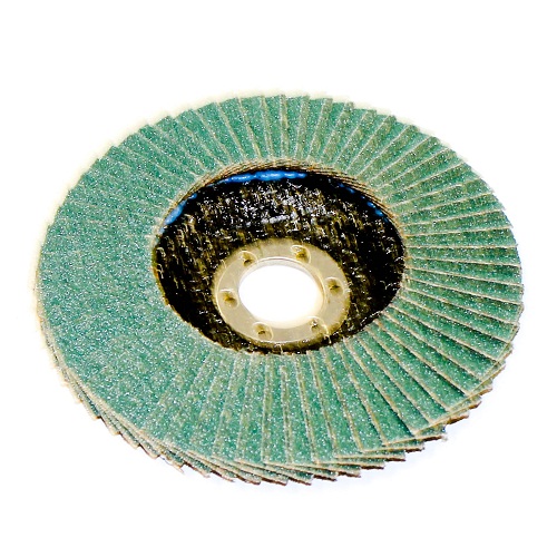 Klingspor Flapdisc / mopdisc, 100 x 16 mm, K60, for steel and stainless steel