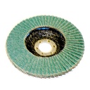 [4668] Klingspor Flapdisc / mopdisc, 100 x 16 mm, K60, for steel and stainless steel