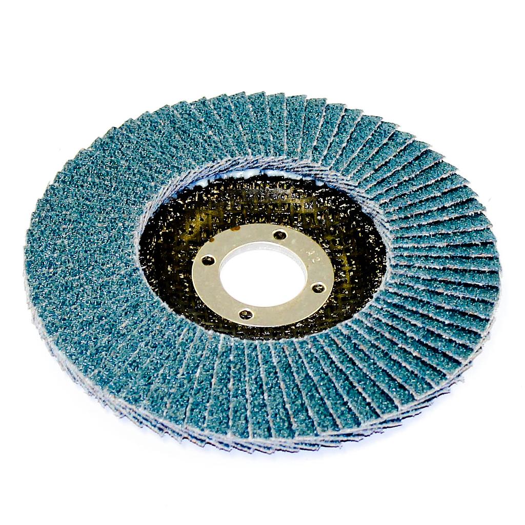 Klingspor Flapdisc / mopdisc, 125 x 22,5 mm, K36, for steel and stainless steel