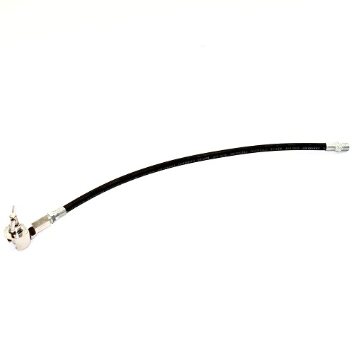 Flexible Extension Hose, button head type, male thread PT 1/8, length 370 mm, IMPA 617681
