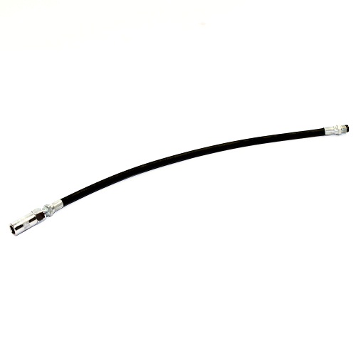 Flexible Extension Hose, hydraulic or straight type, male thread PT 1/8, length 340 mm, IMPA 617682