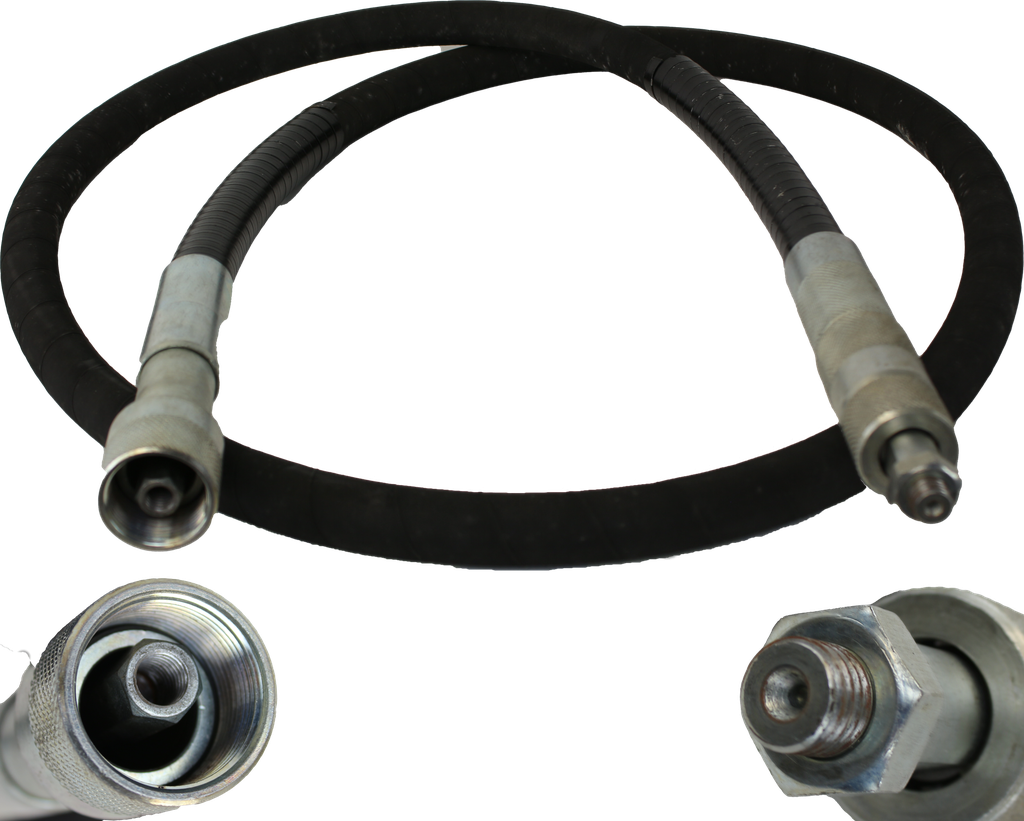 Flexible Shaft and Tube for Scaling Machine for KC-50, 5/8" male thread end, IMPA 591253