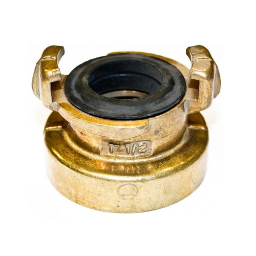 GEKA Water Hose Coupling, Female thread 3/8" (10 mm), Brass, IMPA 351109